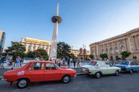 Bucarest: tour privado en coche comunista en un coche de época