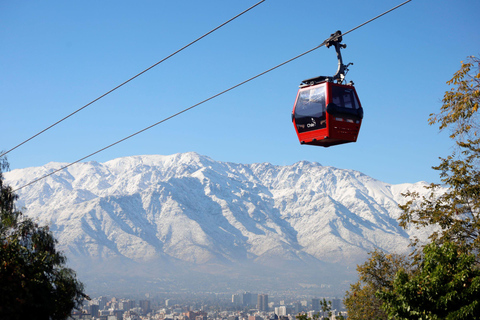 Visite citadine de Santiago en bus à arrêts multiples + transfert aéroport