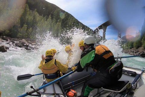 Rivière Kicking Horse : Excursion d'une demi-journée en rafting en eaux vives