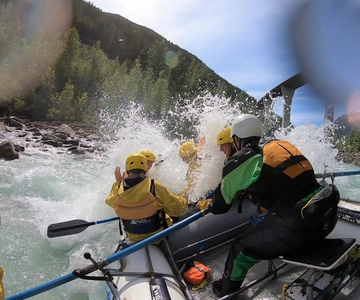 Kicking Horse River: Whitewater Rafting Half-Day Trip