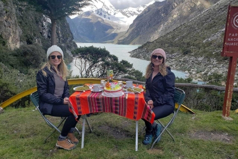 Huaraz : Visite d'une jounée au lac Parón avec déjeuner facultatifVisite privée avec déjeuner péruvien au bord du lac