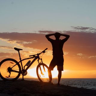Мыс каменяк: расслабляющий тур на закате на электровелосипеде или велосипеде