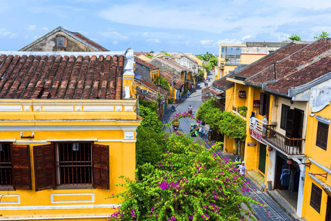 Marble Mountain &amp; Hoi An Ancient Town Tour in kleine groepMiddag met lunch, boottocht en lattern vrijlaten