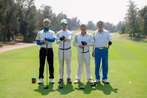 Desde Da Nang/Hoi an: Excursión de golf en Montgomerie Links Da NangCoche de alquiler + conductor sólo para el traslado ( no incluye golf )