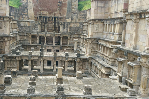 Drop Udaipur From Ahmedabad with Visit Rani Vav & Sun Temple Private Tour with AC Transportation and Dedicated Driver.