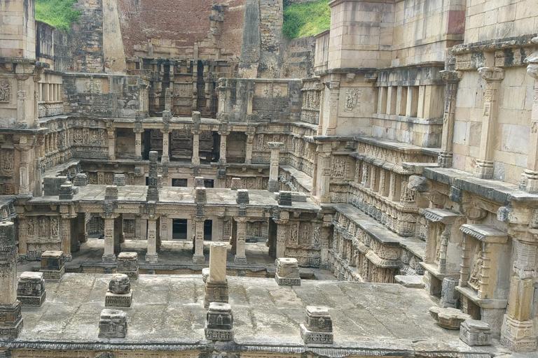 Drop Udaipur From Ahmedabad with Visit Rani Vav & Sun Temple Private Tour with AC Transportation and Dedicated Driver.