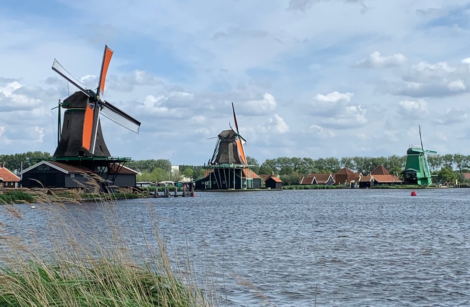 Amsterdam: Fahrradtour auf dem Land und Zaanse Schans Windmühlen