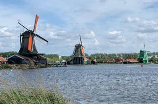 Amsterdam: Fahrradtour auf dem Land und Zaanse Schans Windmühlen