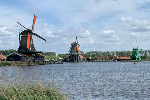 Amsterdam: Countryside Bike Tour i Zaanse Schans Windmills