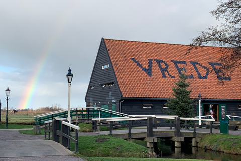 Amsterdam: Countryside Bike Tour i Zaanse Schans Windmills