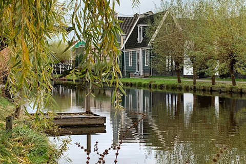 Amsterdã: passeio de bicicleta pelo campo e moinhos de vento de Zaanse Schans