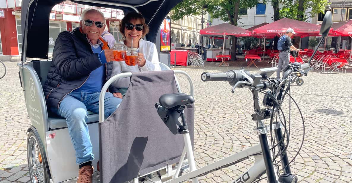 Afbeelding 1 van Keulen: zomerse riksja-tour met Aperol