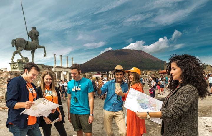 Помпеи – Рим: автобусный трансфер с гидом по желанию