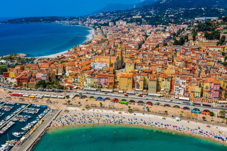 French Riviera East Coast Between Nice and Menton French Riviera East Coast from Nice to Menton