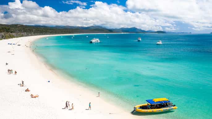 whitsunday islands schnorcheln wandern whitehaven