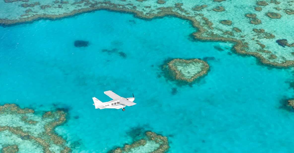 Whitsundays: Ocean Rafting Tour with Snorkel & Scenic Flight