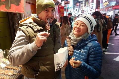 Shibuya : visite avec dégustation de plats de rue japonaisShibuya : visite gourmande japonaise