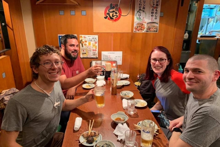 Tokio: tour gastronómico nocturno de 3 h por Shinbashi