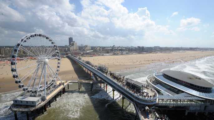The Hague: The Pier SkyView Ticket with Drink and Snack