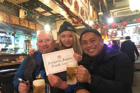 Tour de comida de Shibuya retrô