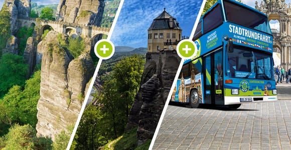Ab Dresden: Tagestour zum Nationalpark Sächsische Schweiz