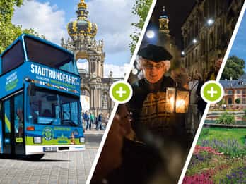 Dresden: Hop-On/Hop-Off-Tour zu 22 Sehenswürdigkeiten Dresden: Hop-On/Hop-Off-Tour zu 22 Sehenswürdigkeiten