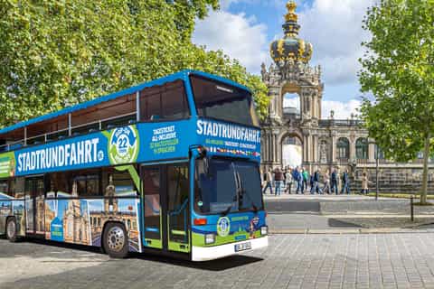 Dresden: Hop-On Hop-Off Sightseeing Bus Tickets