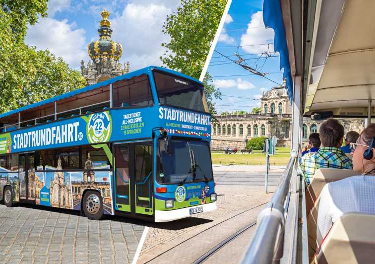 Dresden: excursão de ônibus Hop-On-Hop-Off de 1 dia
