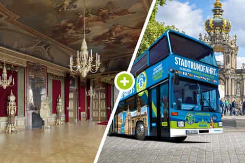 Dresden Castle Skip-the-Line Entry & 2-Day Hop-On Hop-Off
