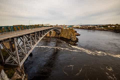 Saint John: Evening Tour with Skywalk & 3-Course Dinner