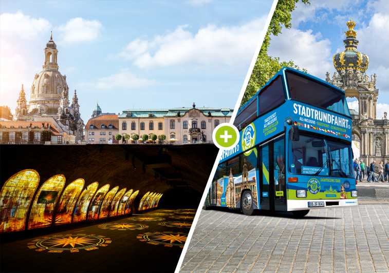Dresden: 1-Day Hop-On Hop-Off Bus & Fortress Xperience
