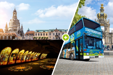 Dresden: 1-Day Hop-On Hop-Off Bus & Fortress Xperience