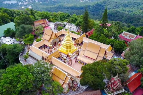 Chiang Man: Doi Suthep, Wat Pha Lat und Wat Umong Spanische TourKleingruppentour