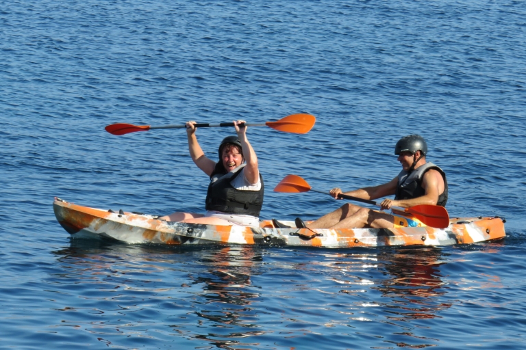 Alcudia: Excursión guiada en kayak de marTour guiado de un día