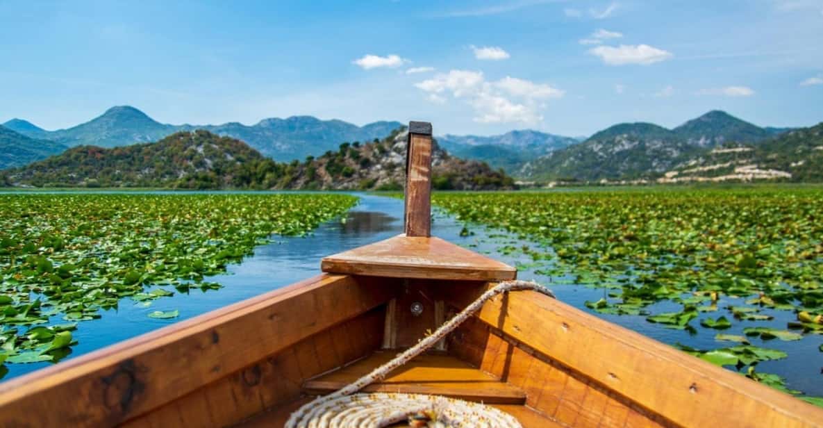 Skadar Lake: Half-day Cruise Tour - the River of Crnojević