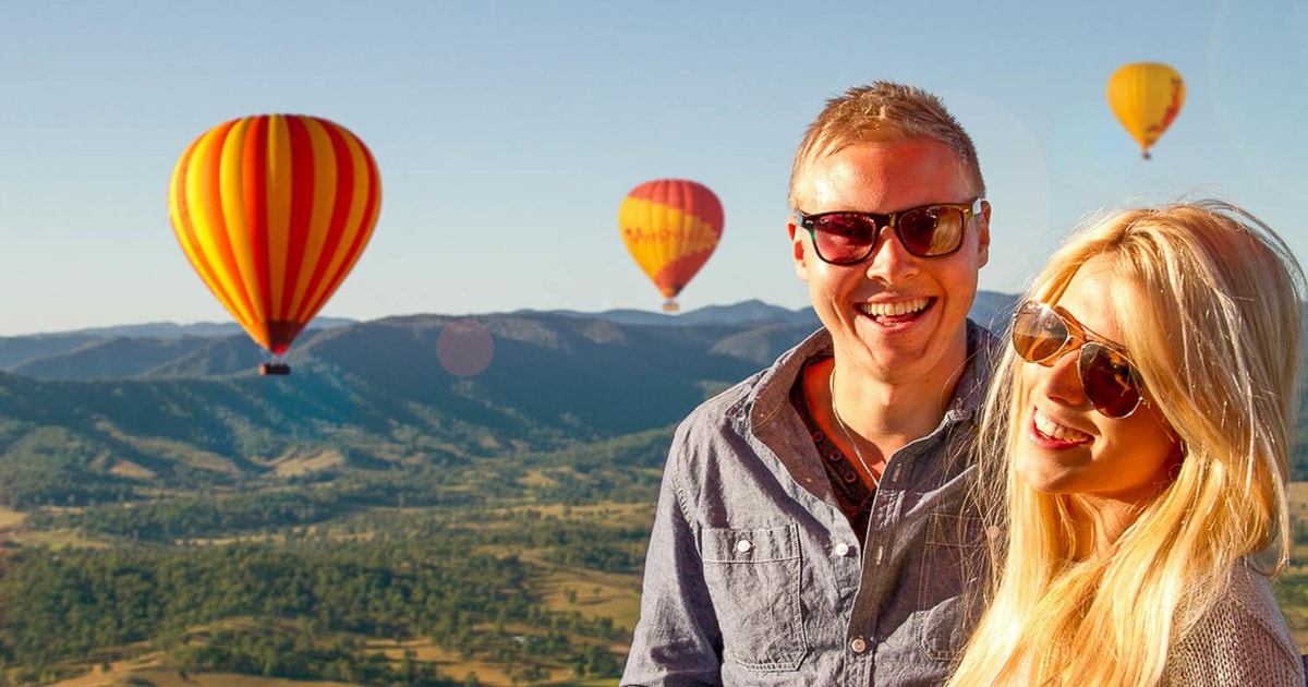 hot air balloon gold coast