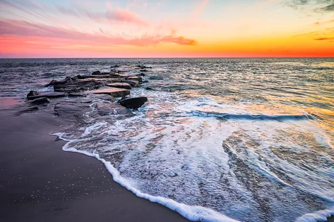 Cape May: Rejs o zachodzie słońca z kolacją na statku Spirit of Cape May