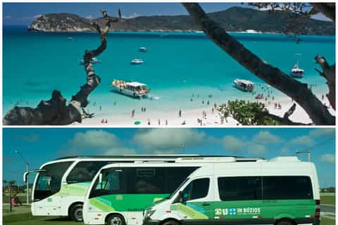 Rio de Janeiro: Shuttle Transfer to/from Arraial do Cabo