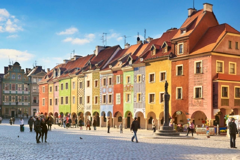 From Warsaw: Poznan Small Group Day Trip with Lunch Super Premium Car Option