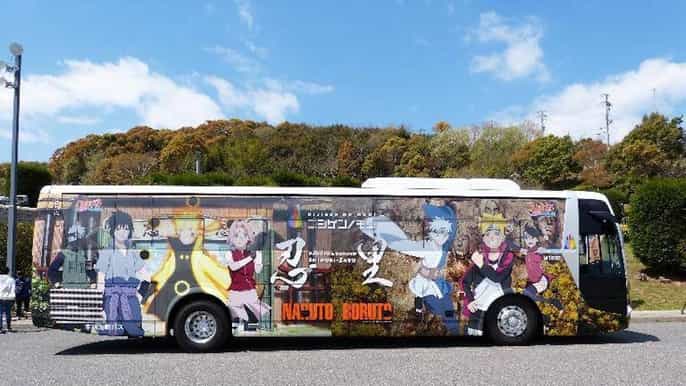 from kobe naruto boruto park ticket with bus pass