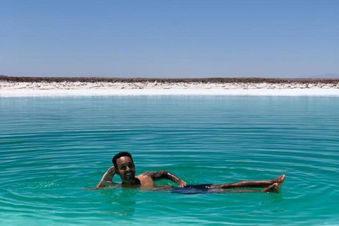 San Pedro Atacama: Baltinache Lagoons och Magic BussturGruppresa på eftermiddagen till Baltinaches dolda laguner