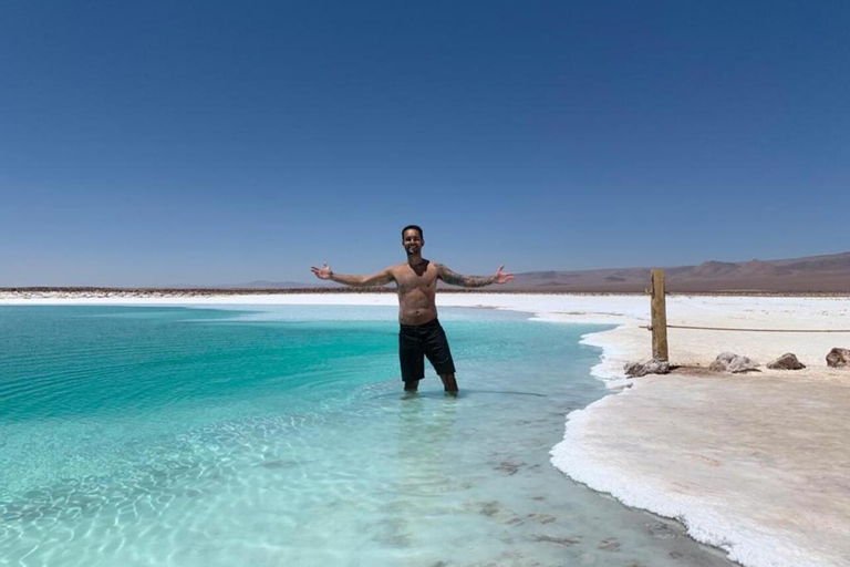 San Pedro Atacama: Baltinache Lagoons och Magic BussturGruppresa på eftermiddagen till Baltinaches dolda laguner