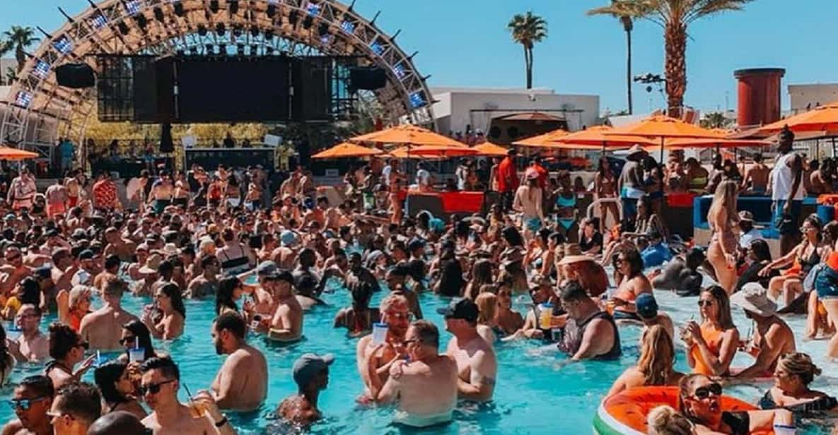 Las Vegas Strip: 3-Stop Pool Party Crawl with Party Bus