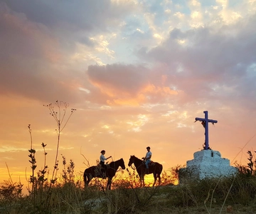 San Miguel: Romantyczna jazda konna o zachodzie słońca