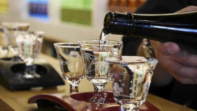 kyoto sake brewery tour
