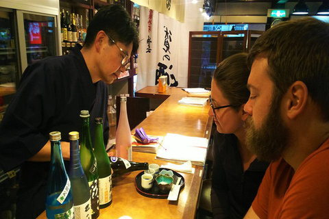 Tour por la cervecería de sake de Kioto