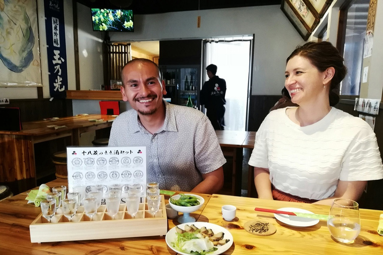 Tour por la cervecería de sake de Kioto