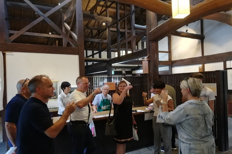 Tour por la cervecería de sake de Kioto