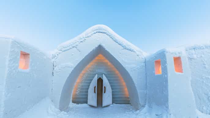 rovaniemi arctic snow hotel visit