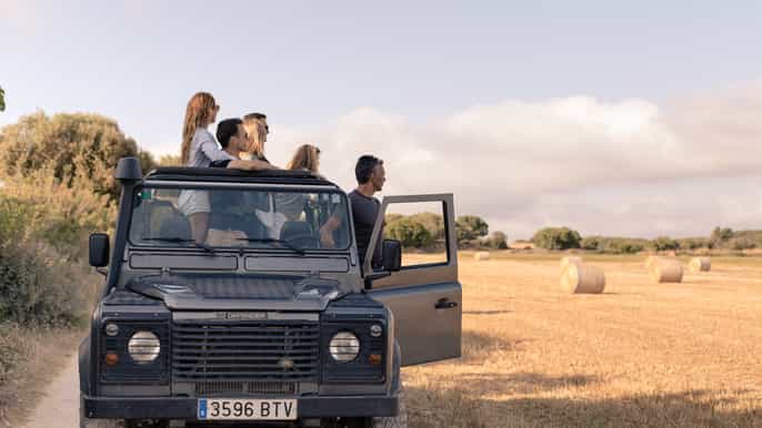 menorca día completo 4wd safari tour